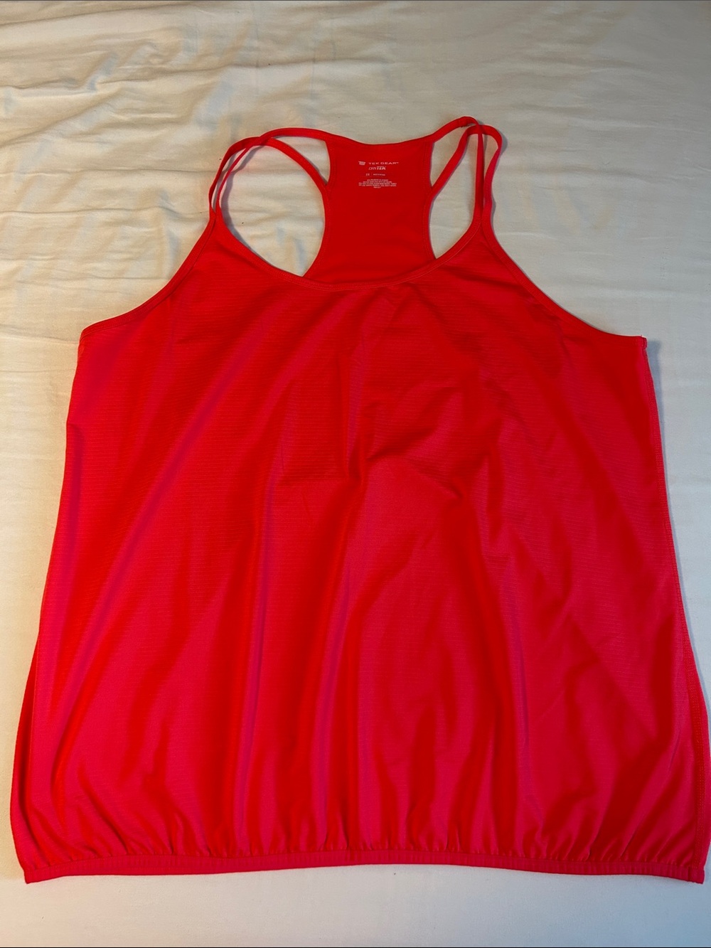 Women’s Hot Pink Racerback Tank Top